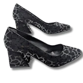 Suavina | Kadın Blok Topuklu Klasik Ayakkabı thumbnail 4