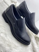 ÇİĞDEM GERÇEK DERİ KAUÇUK TABAN KLASİK DÜZ MODEL ERKEK AYAKKABI (A.AKIN360) thumbnail 2