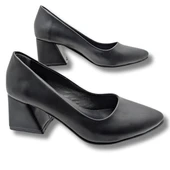 Suavina | Kadın Blok Topuklu Klasik Ayakkabı thumbnail 6