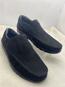 ÇİĞDEM SİYAH HAKİKİ NUBUK DERİ TIMBIRLEND (8017) thumbnail 1