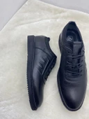 ÇİĞDEM SİYAH BAĞCIKLI HAKİKİ DERİ ERKEK GÜNLÜK AYAKKABI thumbnail 3