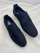 VOYAGER 3621 SİYAH GERÇEK NUBUK DERİ CASUAL ERKEK AYAKKABI thumbnail 5