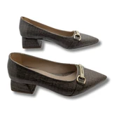 Constelaria | Kadın Blok Topuklu Klasik Ayakkabı thumbnail 4