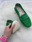 ÇİĞDEM YEŞİL HAKİKİ NUBUK DERİ NUBUK KADIN TİMBERLAND BABET (A2D) thumbnail 7