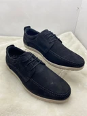 VOYAGER 3621 SİYAH GERÇEK NUBUK DERİ CASUAL ERKEK AYAKKABI thumbnail 1