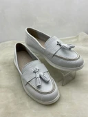 ÇİĞDEM BEYAZ HAKİKİ DERİ PÜSKÜLLÜ TİMBERLAND BABET (A2) thumbnail 1