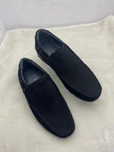 ÇİĞDEM SİYAH HAKİKİ NUBUK DERİ TIMBIRLEND (8017) thumbnail 9