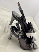 ÇİĞDEM GÜMÜŞ SATEN FİYONKLU,TAŞLI TOPUKLU AYAKKABI (ENZ) thumbnail 15