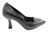 Amabella Kadın Suni Deri Stiletto - 1