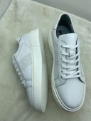 ÇİĞDEM GERÇEK DERİ BEYAZ TABANLI ERKEK SPOR AYAKKABI (HDY) thumbnail 7