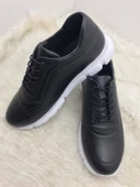 VOYAGER SİYAH GERÇEK DERİ LASTİK BAĞLI ERKEK AYAKKABI 5053 thumbnail 1