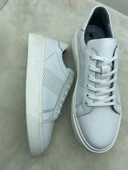 ÇİĞDEM GERÇEK DERİ BEYAZ TABANLI ERKEK SPOR AYAKKABI (HDY) thumbnail 4