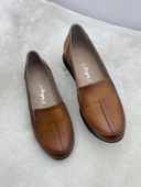 ÇİĞDEM TABA HAKİKİ DERİ HAFİF DOLGU TOPUK ANNE AYAKKABISI (ARY) thumbnail 4