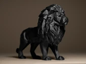 DEKORATİF ASLAN HEYKELİ - 2