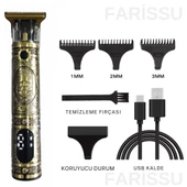 Dearling Şarjlı kablosuz Saç ve Sakal Kesme Makinesi - 1