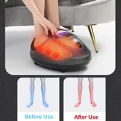Valkyrie Isı Zaman Hava Basınç Ayarlı Ayak Masaj Aleti Shiatsu Foot Massager Kumandalı - 2