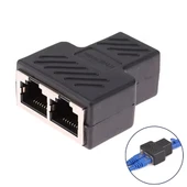 POWERMASTER PM-26130 RJ45 TO 2X RJ45 DİŞİ SPLİTTER ADAPTÖR - 2
