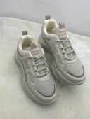 ÇİĞDEM KUM-TABA KADIN YÜKSEK TABAN SNEAKERS SPOR AYAKKABI - 5