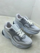 ÇİĞDEM BEYAZ-GÜMÜŞ KADIN GÜNLÜK SNEAKER AYAKKABI thumbnail 1