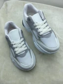 ÇİĞDEM BEYAZ-GÜMÜŞ KADIN GÜNLÜK SNEAKER AYAKKABI thumbnail 3