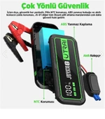 ULTRAI Jstar 8 20000mAh 3000A Jump Starter Taşınabilir Araç Akü Şarj Bataryası - 1