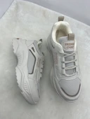 ÇİĞDEM KUM-TABA KADIN YÜKSEK TABAN SNEAKERS SPOR AYAKKABI - 4
