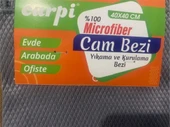 Carpi Mikrofiber (2420129) Cam Temizleme Bezi 40X40cm - 1