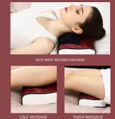 Valkyrie Elektrikli Masaj Yastığı Isıtmalı Yoğurmalı Kademeli Boyun Bel Sırt Bacak Masajı Araç Çakmaklıklı Adaptörlü - 8