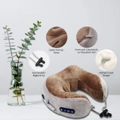 Valkyrie Şarjlı Masajlı Isıtmalı Titreşimli Boyun Masaj Yastığı Yakı Kompleksi - 8