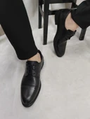 ÇİĞDEM  GERÇEK DERİ BAĞLI KLASİK AYAKKABI (A.AKN) thumbnail 6