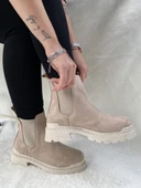 ÇİĞDEM YANI LASTİKLİ TEN SÜET BOT ( İLKER B2A ) thumbnail 2