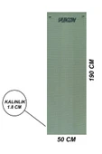 18 MM PROFESYONEL ASKERİ KAMP MATI - 50 DANS. EKSTRA YOĞUNLUK 190X50 CM - 2