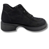 Passo - Kadın Gerçek Nubuk Deri Kısa Bot thumbnail 1