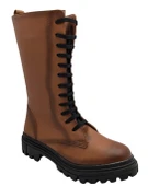 Gloria Paris 21002 Hakiki Deri Kadın Postal Bot thumbnail 1