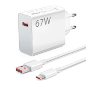 Tonex 67W USB-A to Type-C Kablolu Şarj Aleti - 1