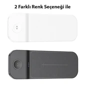 HOCO CQ6 3in1 Wireless Kablosuz Hızlı Şarj Standı (Telefon-Kulaklık-Samsung watch) - 8