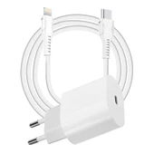 Tonex 25W PD Type-C to Lightning Kablolu Şarj Aleti - 1
