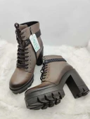 ÇİĞDEM GERÇEK DERİ VİZON KADIN BOT thumbnail 2