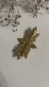 Taşlı toka gold renk - 5