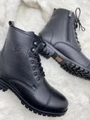 VOYAGER GERÇEK DERİ SİYAH ERKEK POSTAL (2807) thumbnail 1