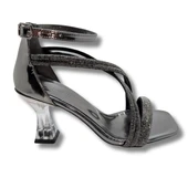 Porcia Taşlı Topuklu Abiye Ayakkabı thumbnail 3