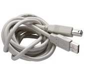 S-LINK SL-U2015  1.5m Şeffaf USB2.0 Yazıcı Kablosu - 1