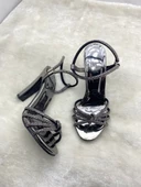 ÇİĞDEM PLATİN PLATFORM TAŞLI ABİYE AYAKKABI (UĞL) thumbnail 2