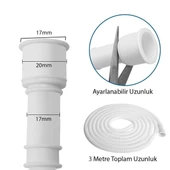 SUNUP SN-26114 3 METRE KLİMA DRENAJ GİDER BORUSU - 3