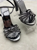 ÇİĞDEM PLATİN PLATFORM TAŞLI ABİYE AYAKKABI (UĞL) thumbnail 5