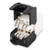 Digitus CAT. 6 Class E Keystone Jack, Unshielded/LSOH/ Zırhsız, Aletsiz Sonlandı - 1