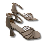 Velours Divin Kadın Taşlı Kadeh Topuk Abiye Ayakkabı thumbnail 12