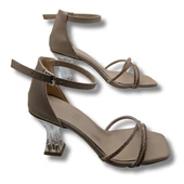 Grace Royale Kadın Taşlı Kadeh Topuk Abiye Ayakkabı thumbnail 4