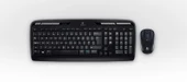 LOGITECH MK330 Kablosuz Klavye Mouse MM Set Siyah (920-003988) - 1