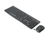LOGITECH MK295 Kablosuz Klavye Mouse MM Set Siyah (920-009804) - 1